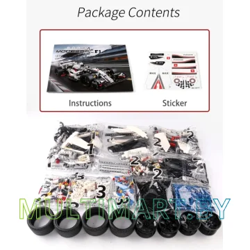 Конструктор Mould King Super Car 13117 F1 Racing Car картинка 5